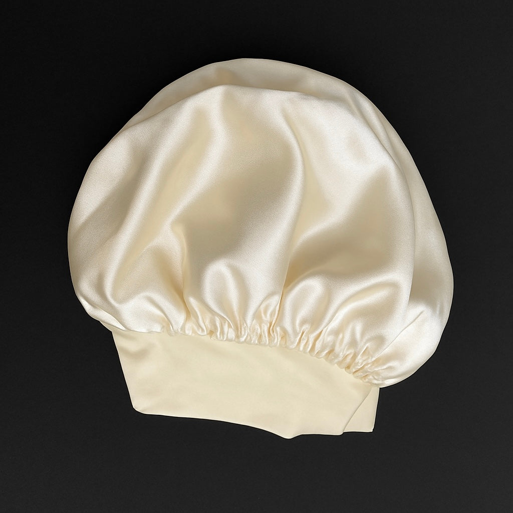 Saténová čiapka 
