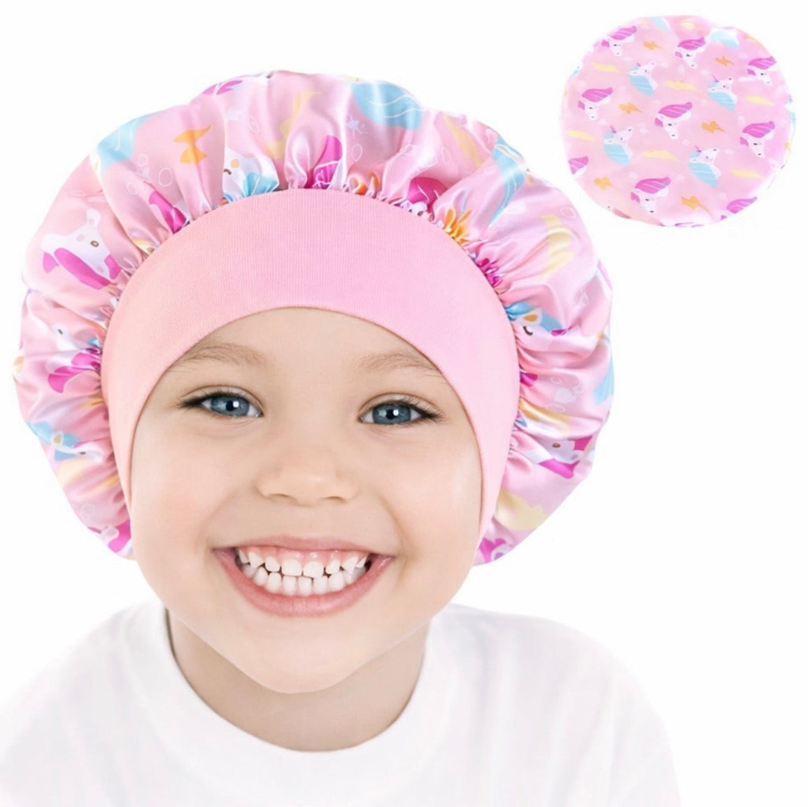 Detská saténová čiapka