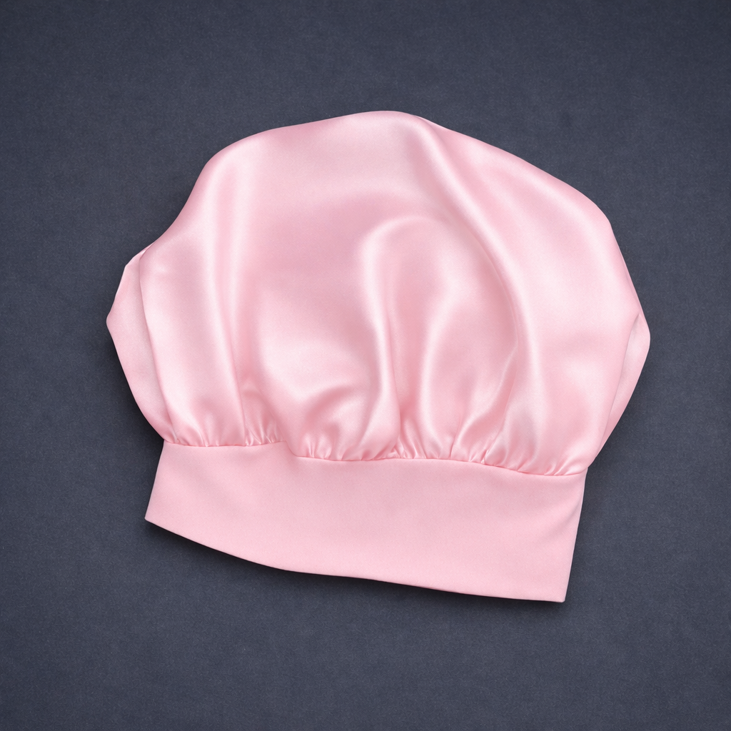 Saténová čiapka 